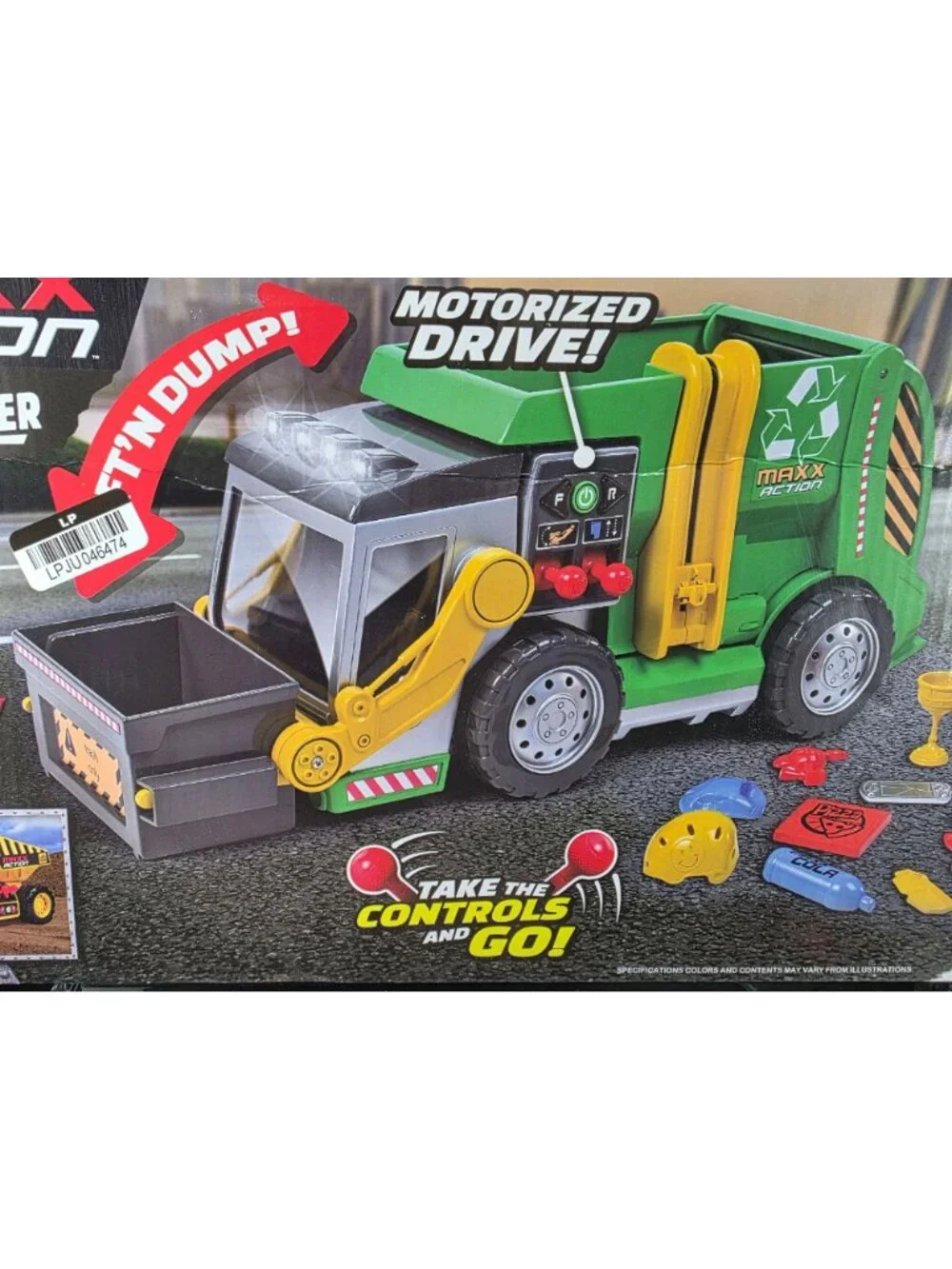 Maxx Action packaging has